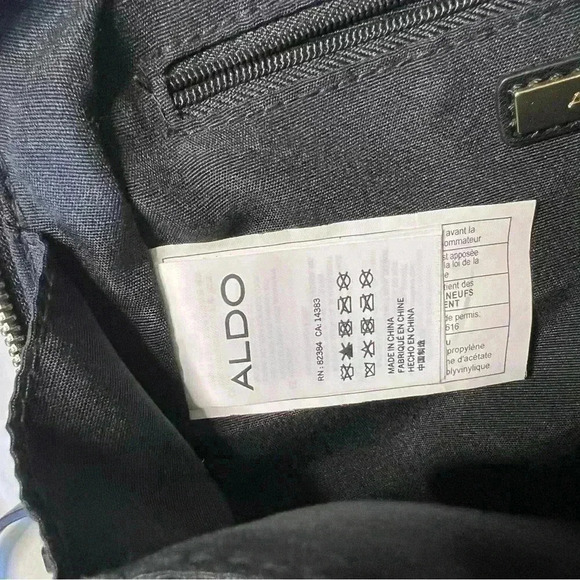 Aldo Black Backpack!! - Picture 7 of 8